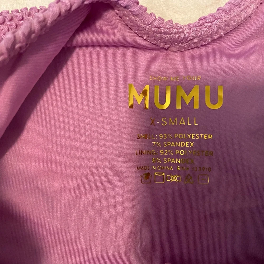 NWOT Show Me Your Mumu Purple Bikini Bottoms - Picture 4 of 4